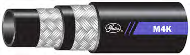 Manguera hidráulica trenzada Gates M4K SAE100 R19 – 6M4K