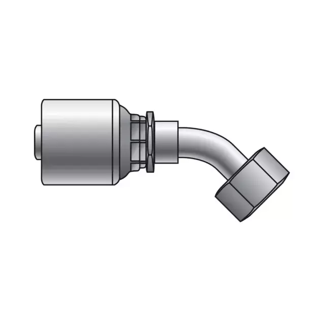 Terminal hidráulico Gates una pieza F-45-X FF – 6G-8FFORX45