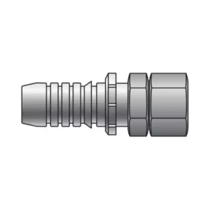 Terminal hidráulico Gates dos piezas F-0-X JIC – 8GS-8FJX