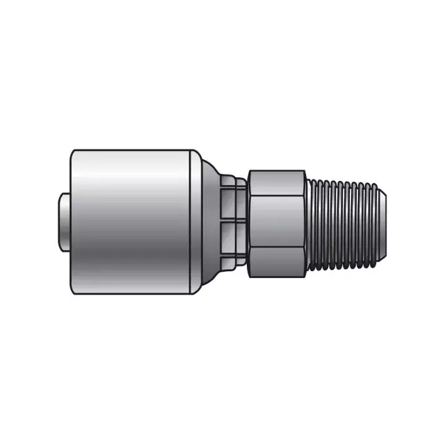 Terminal hidráulico Gates una pieza M-0 NPT – 4G-4MP