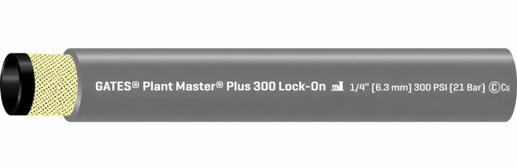 Manguera industrial Gates Gris Lock On – 4PL-MAL300GY